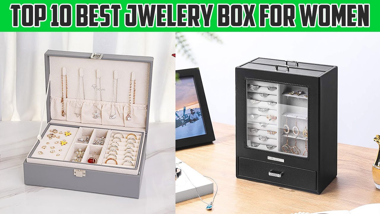  QBestry Jewelry Box for Earrings for Girls Jewelry