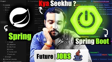 Spring vs Spring Boot for Beginners | How much Spring Must Know Before Starting Spring Boot 🔥