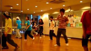 kazz house lesson at kawasaki(dance studio SURGE) 20100422 part 2