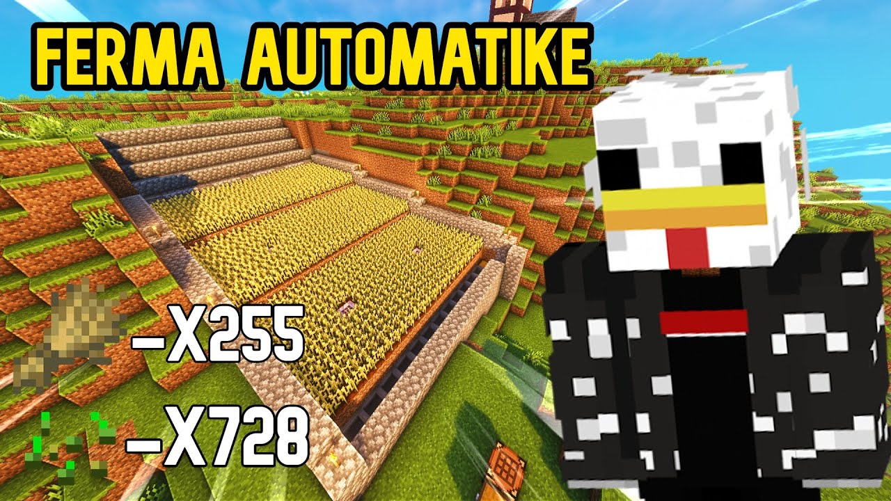 Ferma automatike me e mira!!! - Minecraft Shqip - YouTube