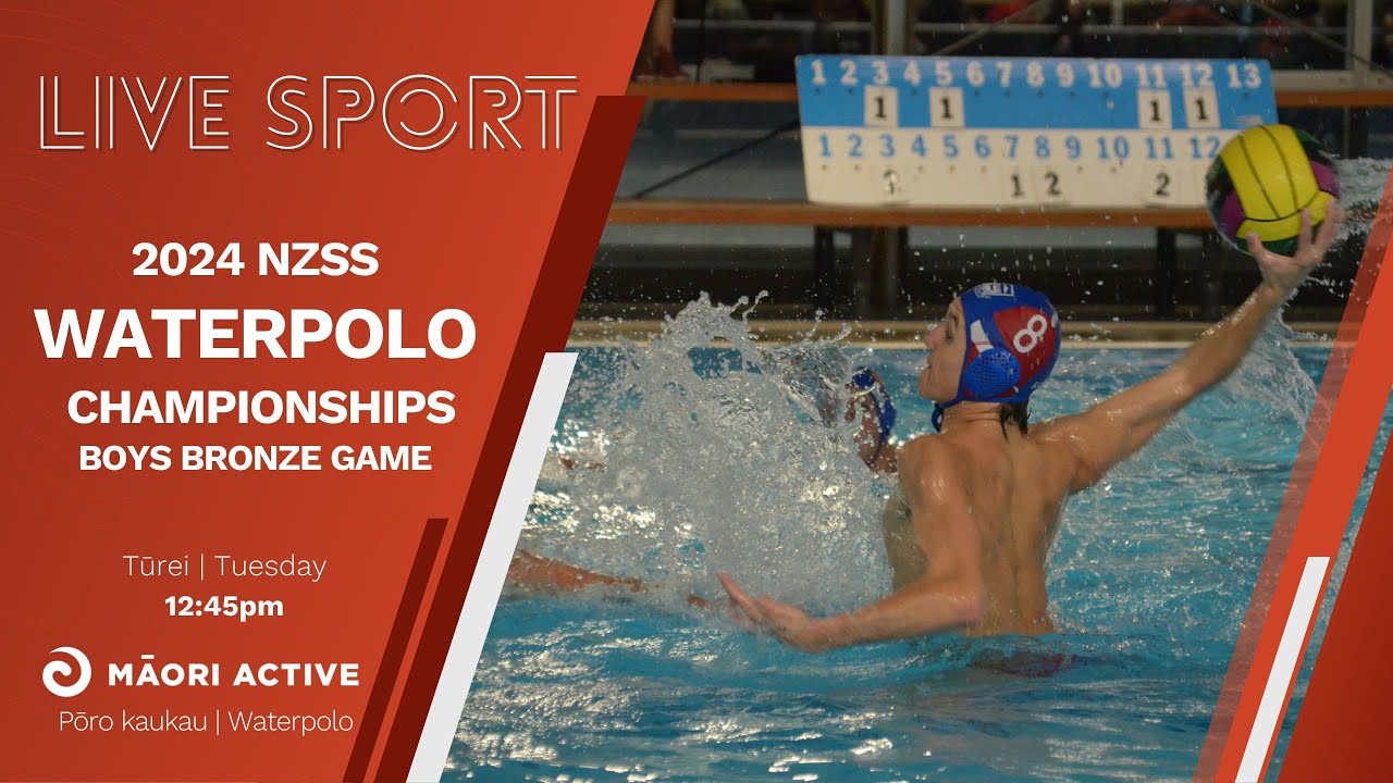 Boys Bronze  2024 Waterpolo NZ Secondary School Championships