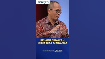 Pelaku Dibawah Umur Apakah Bisa Dipidana? #shorts #HOTROOM