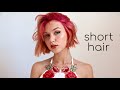 How I style my short hair