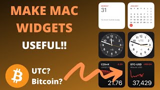 Mac Widgets Tips & Tricks! Why you should use Notification Center Widgets on Mac?