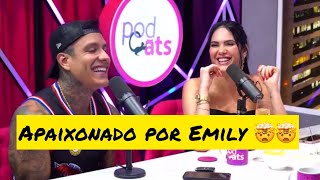 Victor Igoh assume namoro com Emily Garcia e fala como tudo aconteceu “estou apaixonado” #Parte 01