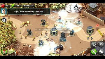 Alien Creeps - Level 2 3 stars Campaign - Non Extra Hero