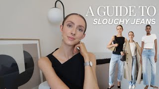 A Guide to Styling Slouchy Jeans | Minimal Capsule Style | Early Autumn 2023