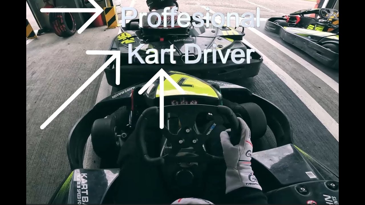 Practice Session at Kartbahn Lyss With Pro Driver💯😲