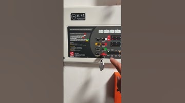 How to #silence and #reset #ctec #fire #alarm
