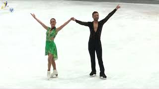 Lilah Fear / Lewis Gibson (GBR) Nebelhorn Trophy 2022 RD