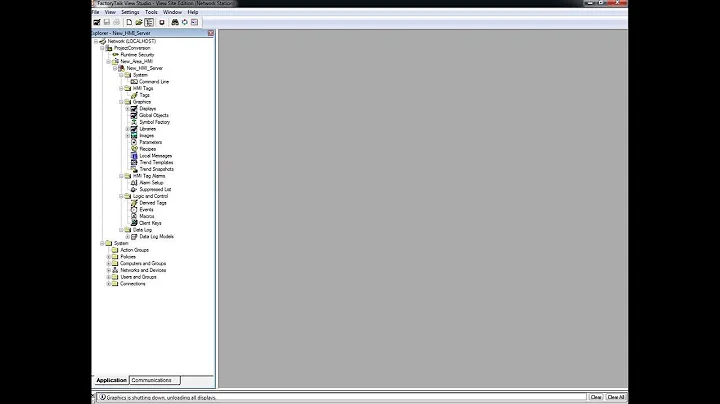Executing Migration Ch5: Creating a Data Server and Configuring Communications