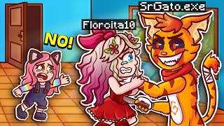 ¡SRGATO.EXE MATA A FLORCITA10 😭 ¿ESTE ES EL FIN? 😨 | SRGATO SE CONVIERTE EN EXE EN MINECRAFT TROLL