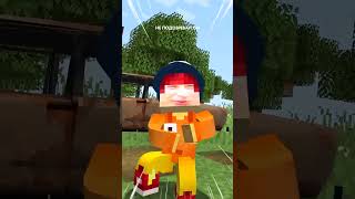 Мальчик ходит в кепочке в minecraft! 😱