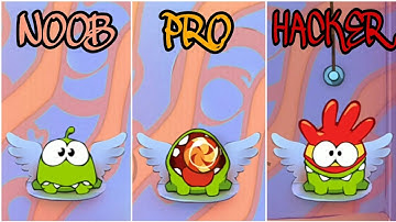 NOOB vs PRO vs HACKER - Cut the Rope | Valentine
