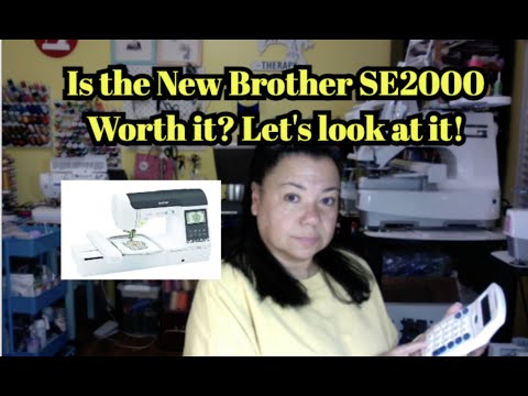 NEW Brother Embroidery Machine Buying Guide 2023, SE2000 vs SE1900