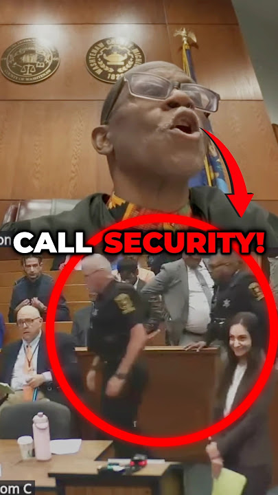 Judge Calls Security When Defendant FREAKS OUT!