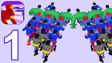 Fractal Heroes - Gameplay Walkthrough Part 1 Level 1 - 7 (Android, iOS)