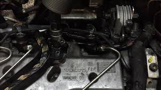 Volvo XC90 D5 seized injector removing