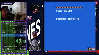 Winter Games Nes - All Events - 307