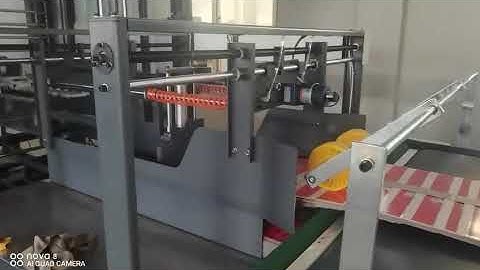 High speed flute laminating machine with flip flop stacker
