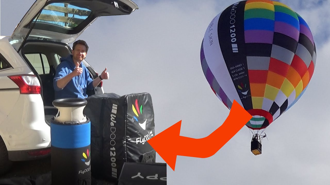 A hot air balloon that fits in your car! YouTube