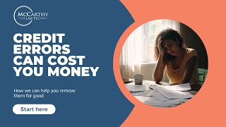 1 in 5 People Have Credit Errors. Why They Cost You Money & How to Dispute Them For Free!