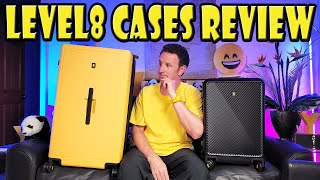 Level 8 Cases Luggage Review: Voyageur Checkin & Glitter Carryon