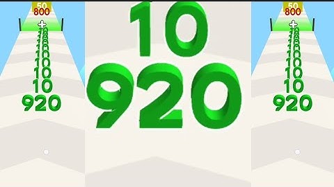 Numbers Merge Run #gameoftheday #merge #asmr #subscribe #bestgame #newgame #2048