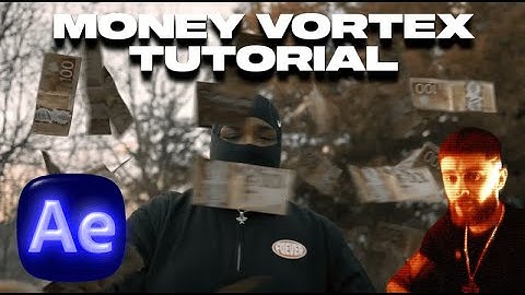 TWIRLING MONEY VORTEX TUTORIAL IN AFTER EFFECTS !