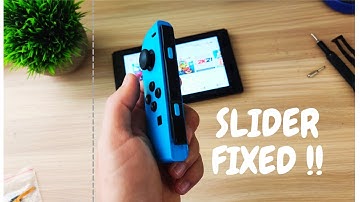 Nintendo Switch - How To Fix Joy-con - Connection Fail - Broken Controller Sliding Rail !!
