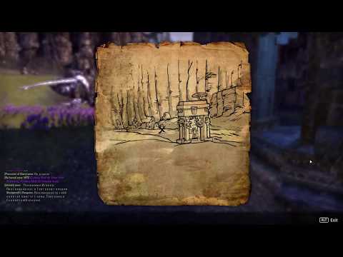 The Elder Scrolls Online | How To Find Bal Foyen Treasure Map 1 LOCATION! (HD)