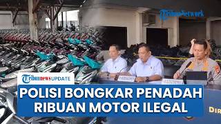 Polda Metro Bongkar Dugaan Kasus Penadah Ribuan Sepeda Motor Ilegal Selundupan ke Luar Negeri