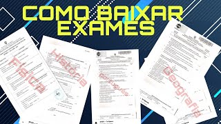 Como baixar exames nacionais do ensino primário e secundário 7 , 10 e 12 classe em Moçambique 2021 screenshot 2
