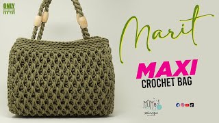 ALTRA PROPOSTA ESTIVA☀️MAXI BORSA ALL'UNCINETTO MARIT😉​⁠@momiscrochet #crochet #tutorial #bag