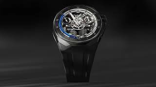 Introducing the S1 Titanium DLC Blue, a bold statement in avant-garde watchmaking. – HYT