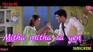 Chalte Chalte yunhi ruk jaati hoon lyrical songs