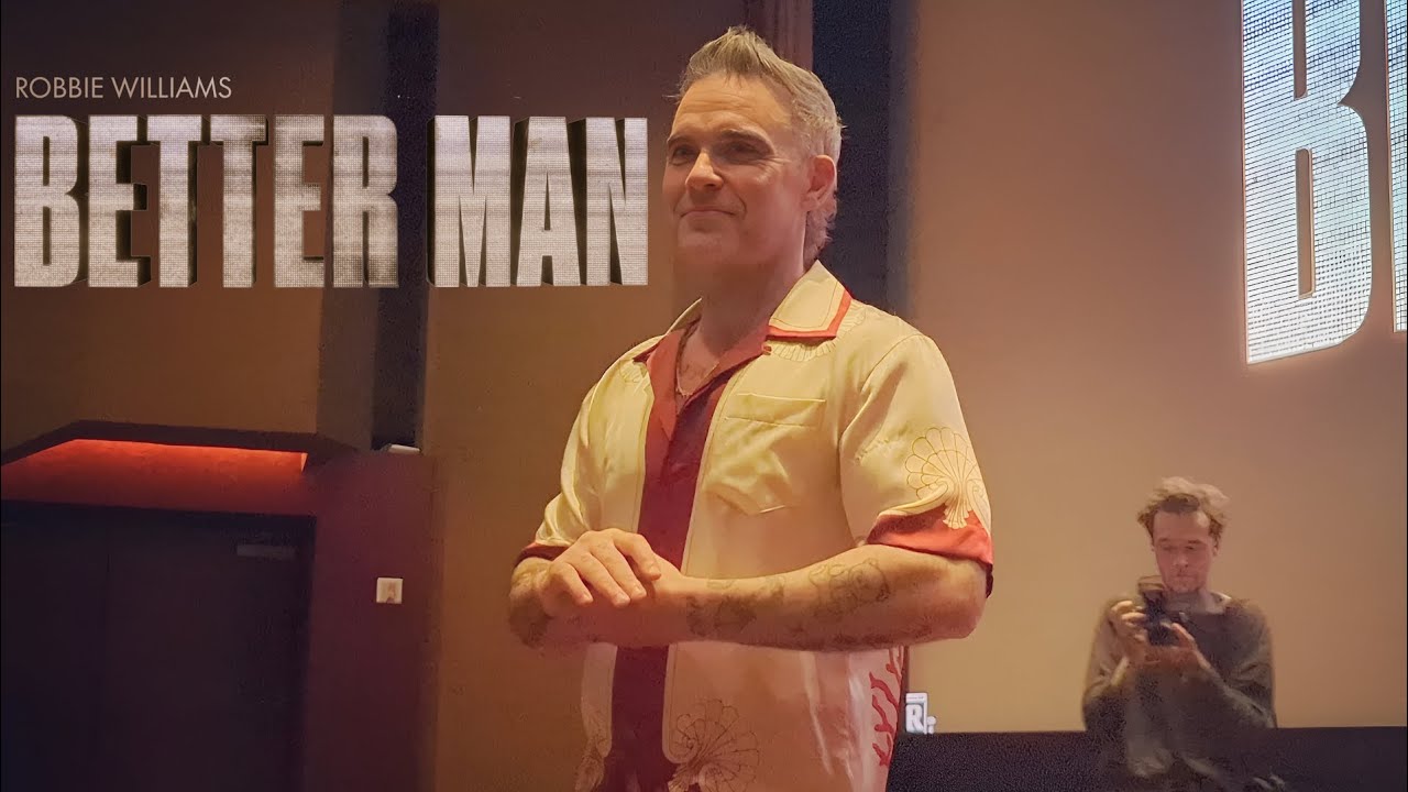 Robbie Williams BETTER MAN movie talk with Michael Gracey & crew - November 19, 2024 4K
