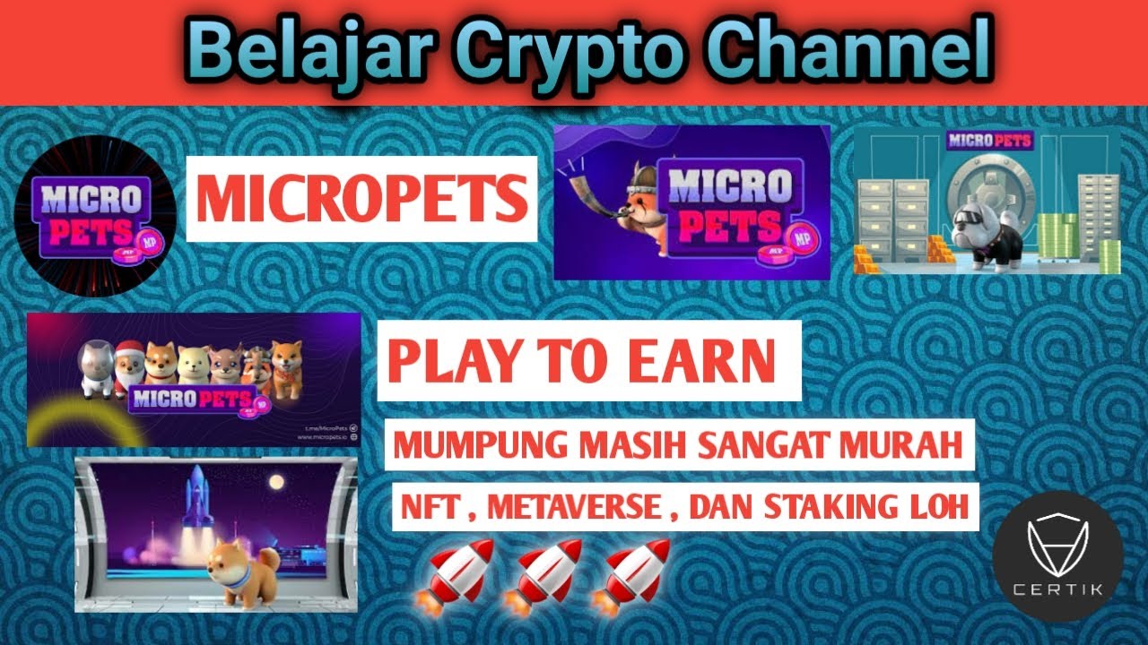 MICRO PETS. Game , Staking, Nft banyak Projectnya, sudah certik. analisa jangan sampai ketinggalan 🚀