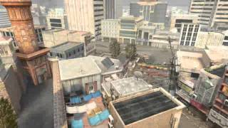Black Ops 2 II Spawn Combat aXe #11 Across the map on Overflow SnD