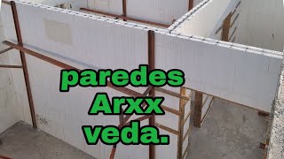 Como fazer paredes com bloco veda da Arxx.