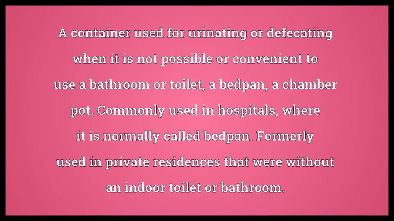 Slop jar Meaning YouTube