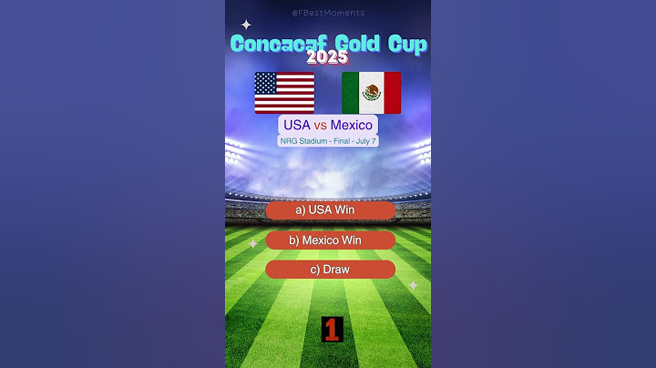 USA vs Mexico CONCACAF Gold Cup 2025 Prediction | Who Will Win? #match #prediction #usa #mexico