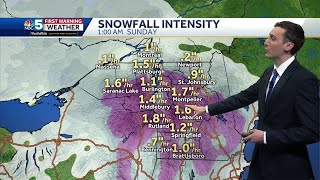Video: Snow arrives Saturday night (01-06-24)