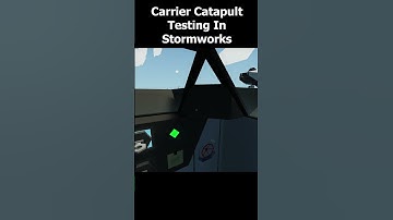 Stormworks Carrier Catapult Test 1 # #stormworks #carrier #catapult #stormworksdesigns #gaming