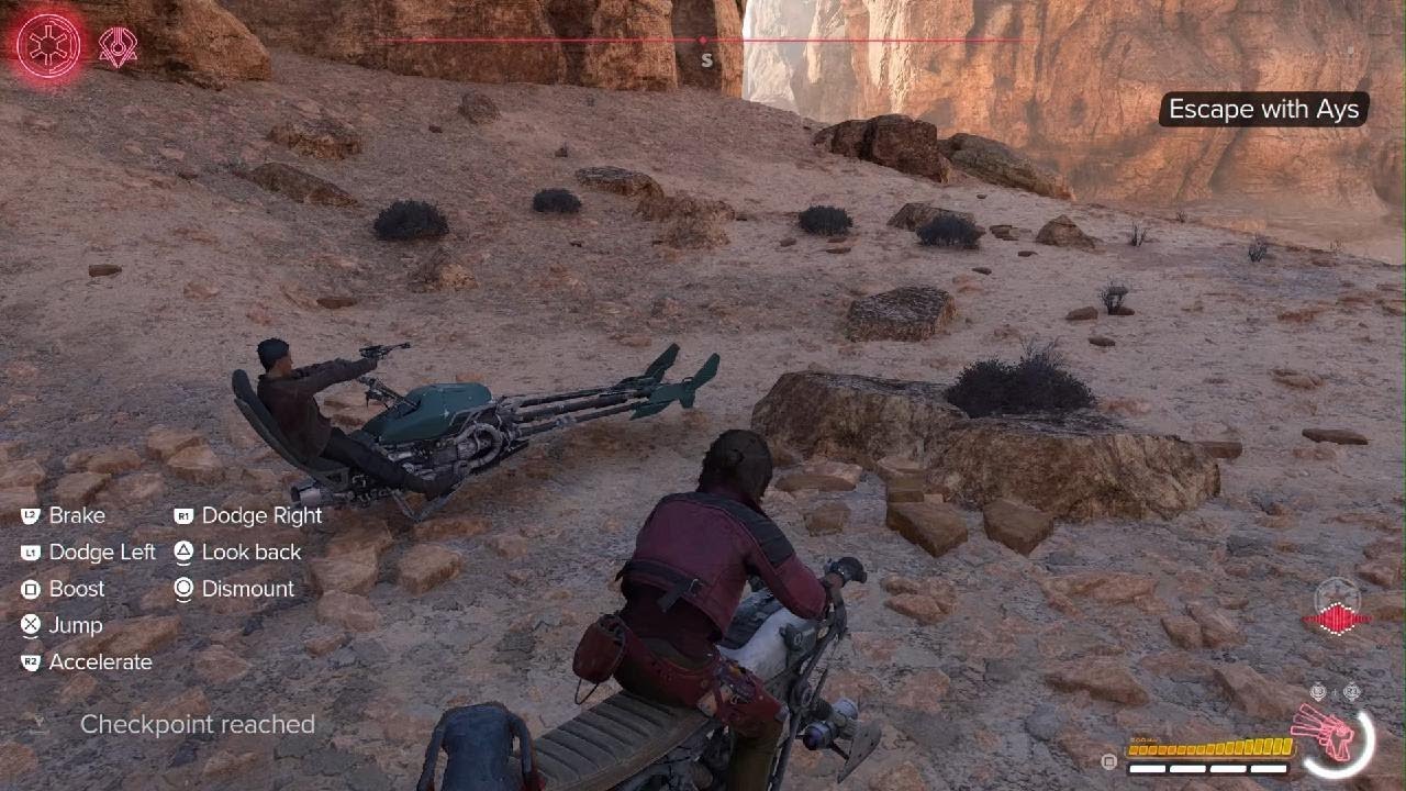 Star Wars Outlaws episode 47 completing quest the defector