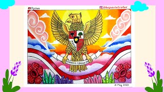 MENGGAMBAR PANCASILA DAN GRADASI WARNA OILPASTEL ( EP 423 ) MENGGAMBAR PANCASILA DAN GRADASI WARNA OILPASTEL ( EP 423 )