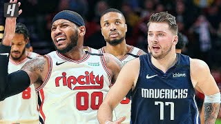 Dallas Mavericks vs Portland Trail Blazers - Full Game Highlights January 23, 2020 NBA Season