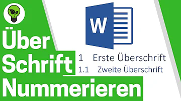 Wie fügt man bei Word eine Überschrift ein?