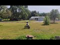 Madison on her bike