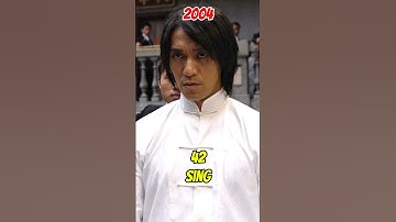 Crazy Kung-Fu (Kung Fu Hustle) CAST 2004 Before/After #stephenchow #kungfu #edit #ytshorts